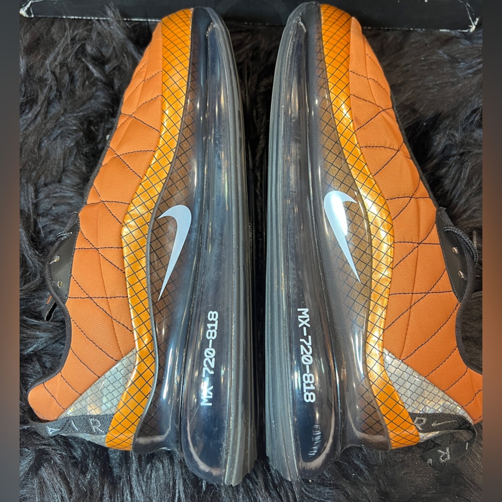 🔥 NIKE AIR MAX 720-818 Metallic Copper | NEW | Size 11.5 - Picture 6 of 9